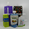 Stand up spout bag Nylon aluminum foil material for jelly packaging